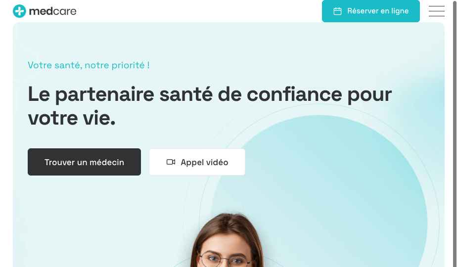 Aperçu du modèle Médical & santé