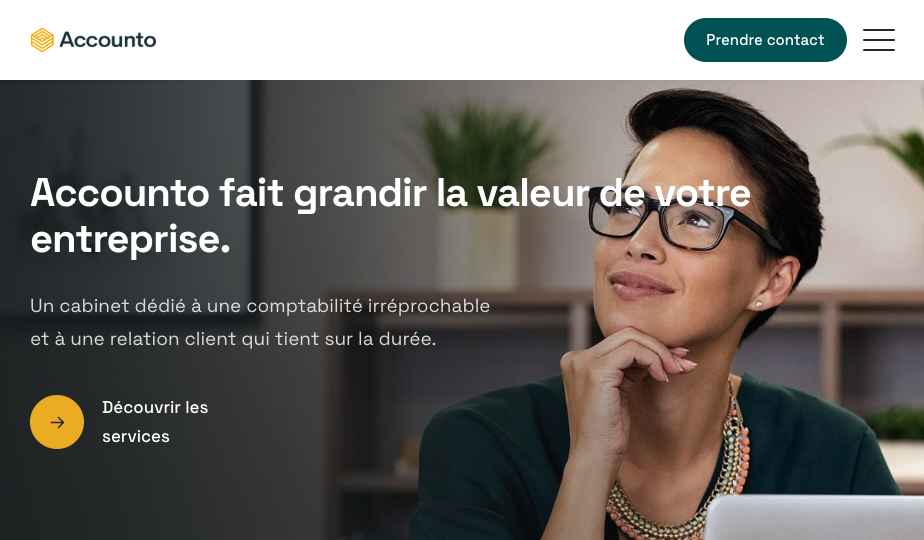 Aperçu du modèle Fiduciaire & comptabilité